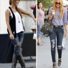 Trend: jeansii rupti